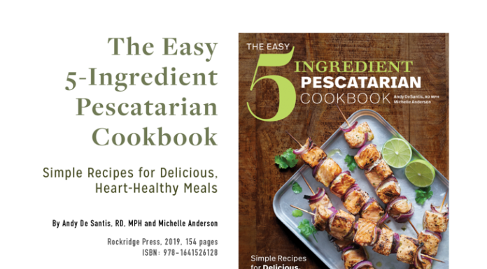 Book review: The Easy 5-Ingredient Pescatarian Cookbook